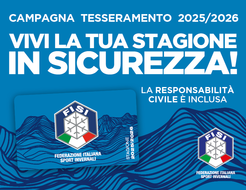Tesseramento FISI 2025-2026
