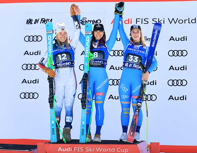 Tutti i podi italiani in Coppa del mondo nella stagione 2025/26