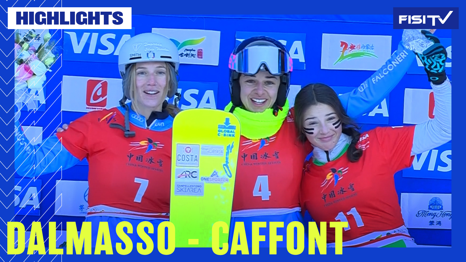 Dalmasso e Caffont da sogno! Doppietta azzurra nel PGS a Mylin | FISI TV