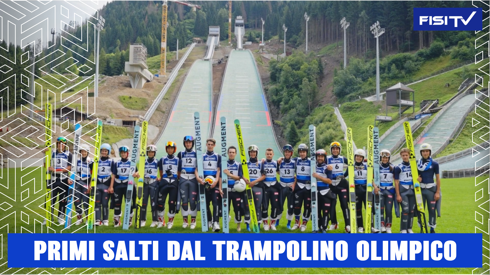 Primi salti dal trampolino Olimpico di Predazzo | FISI TV