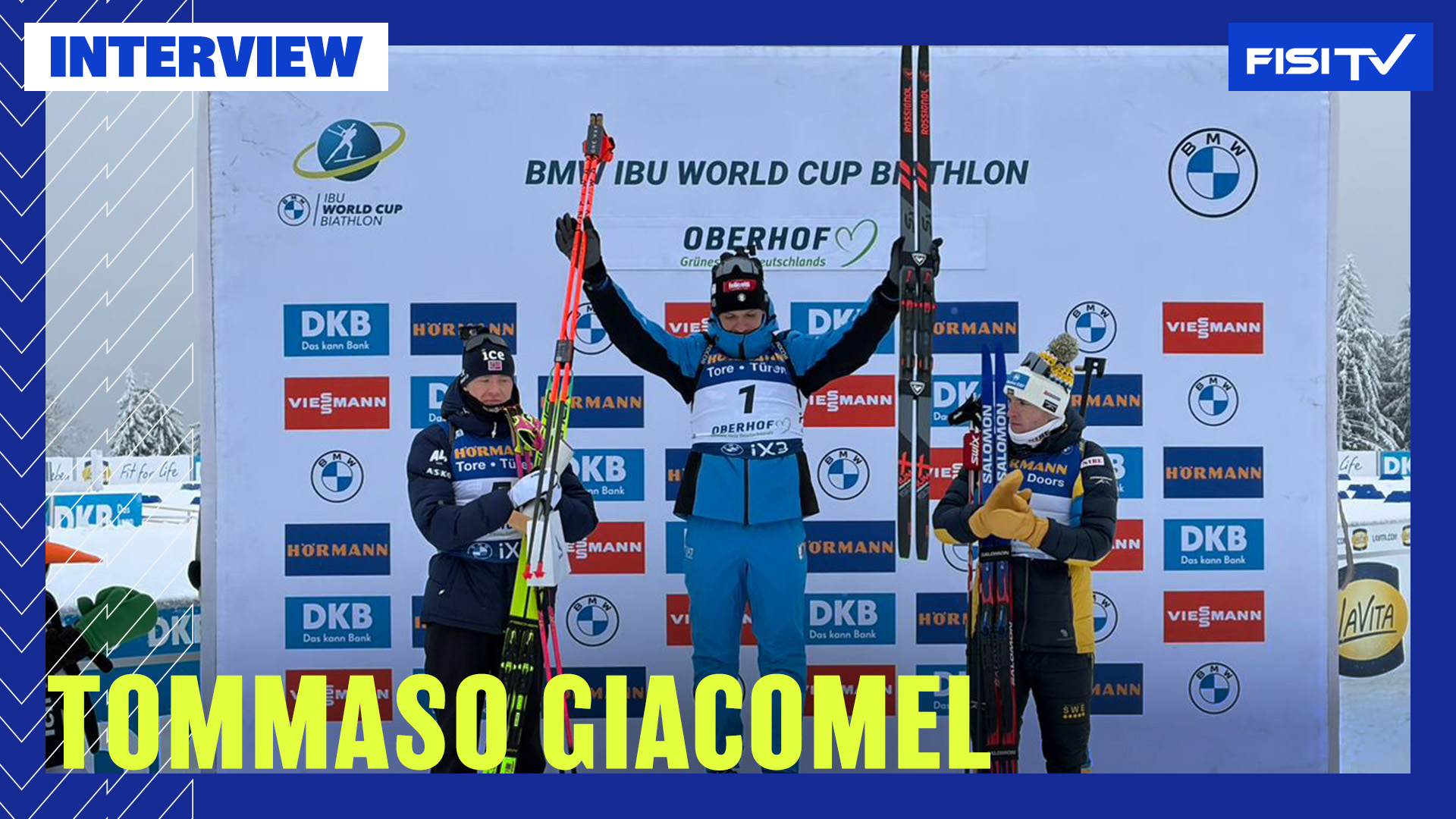Tommaso Giacomel | “Non mi aspettavo di vincere dopo l’ultimo poligono” | FISI TV