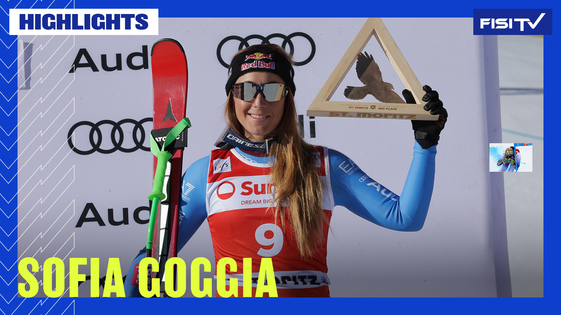 Sofia Goggia si sblocca e sale sul podio a St. Moritz | FISI TV