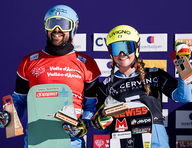 Tutti i podi italiani in Coppa del mondo nella stagione 2025/26