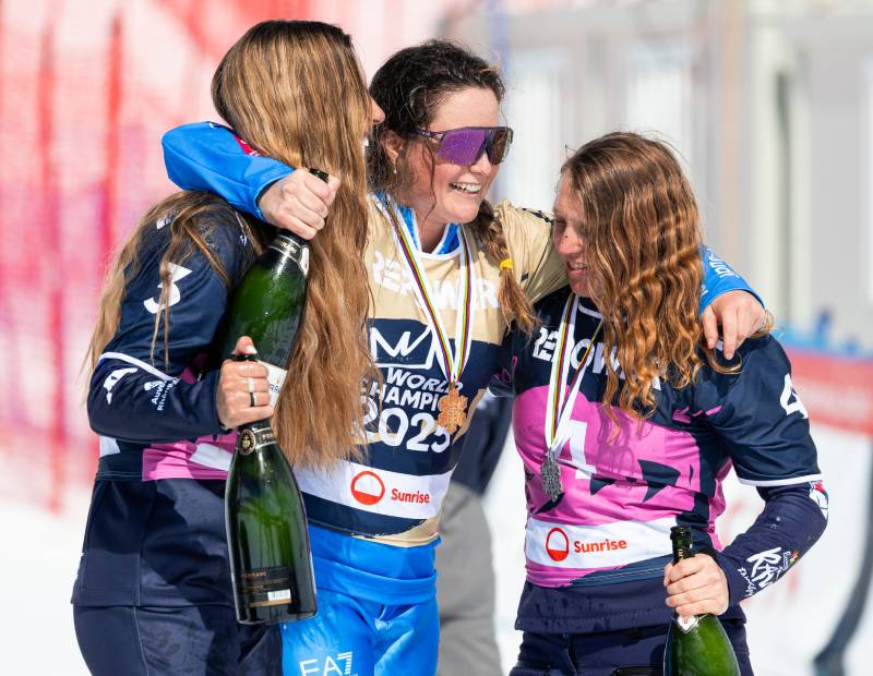Le medaglie iridate conquistate dall’Italia nella stagione 2024/25