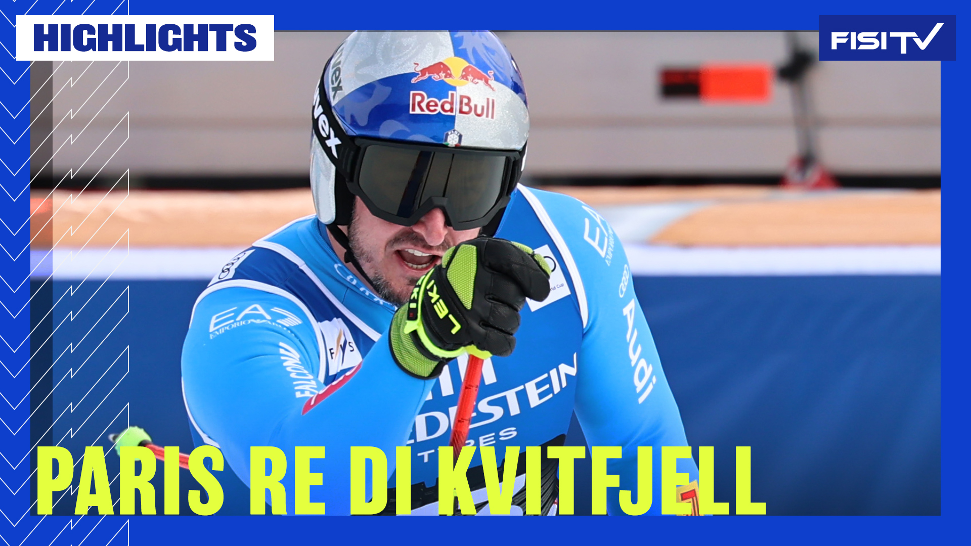 Dominik Paris è ancora una volta il re di Kvitfjell | FISI TV