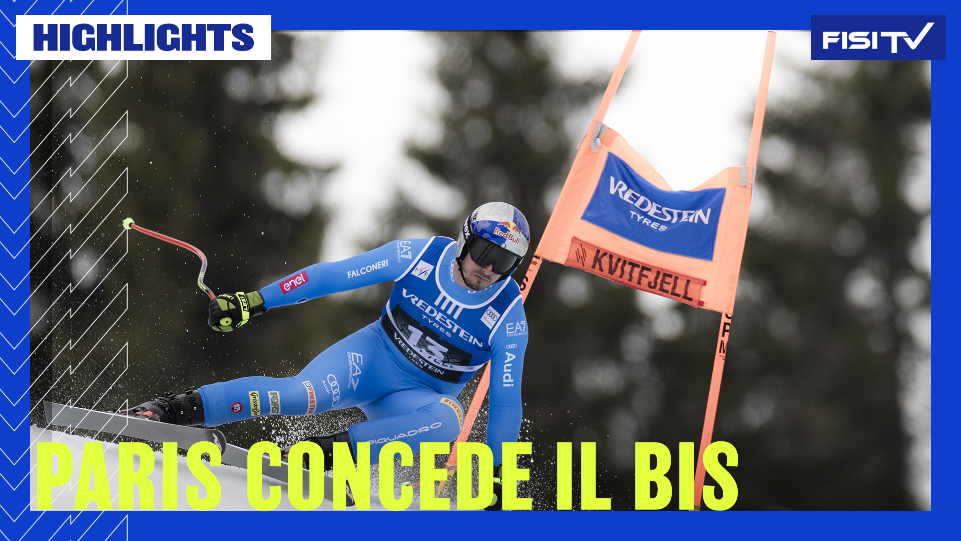 Dominik Paris completa il poker azzurro di vittorie a Kvitfjell | FISI TV