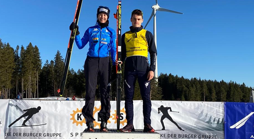 Alpen Cup: Bortolas – Sieff dominatori della tappa di Schonach di combinata nordica