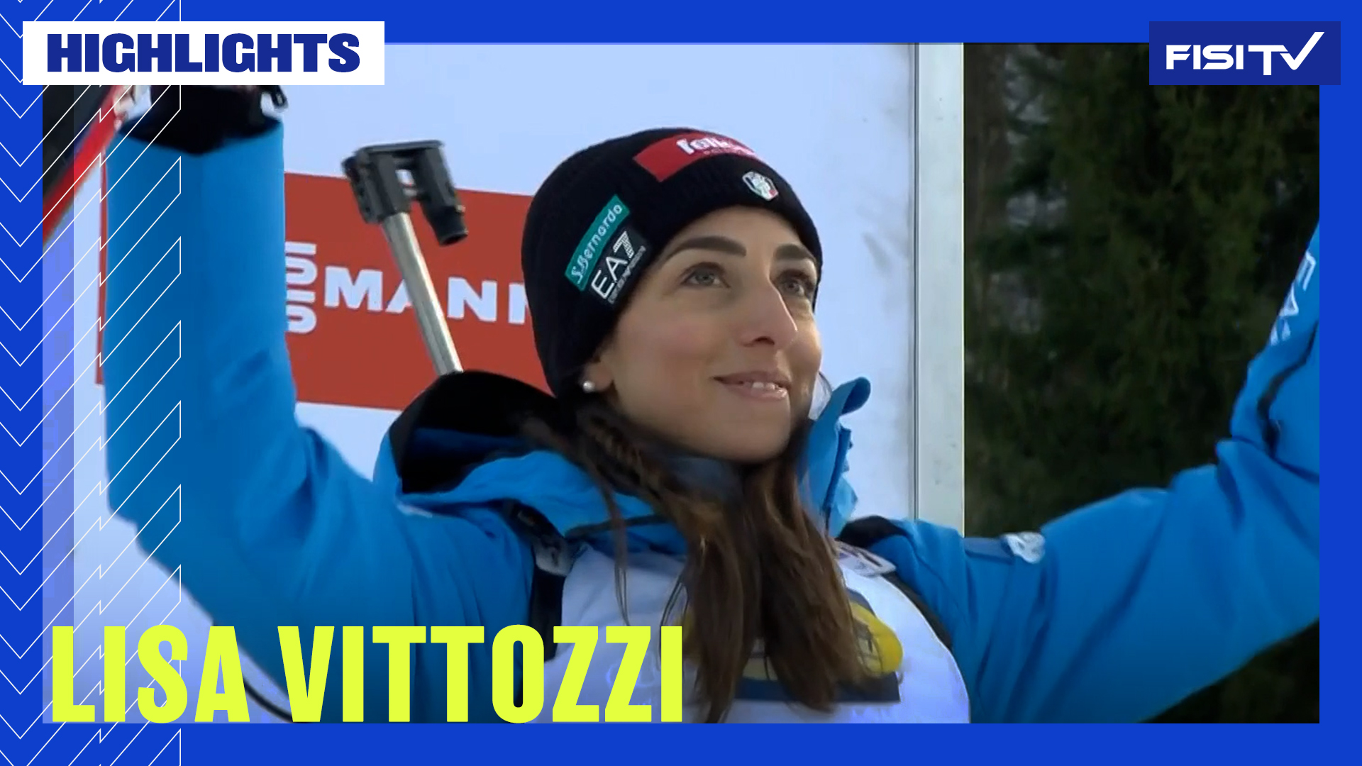 Lisa Vittozzi sale sul podio nella sprint di Ruhpolding | FISI TV