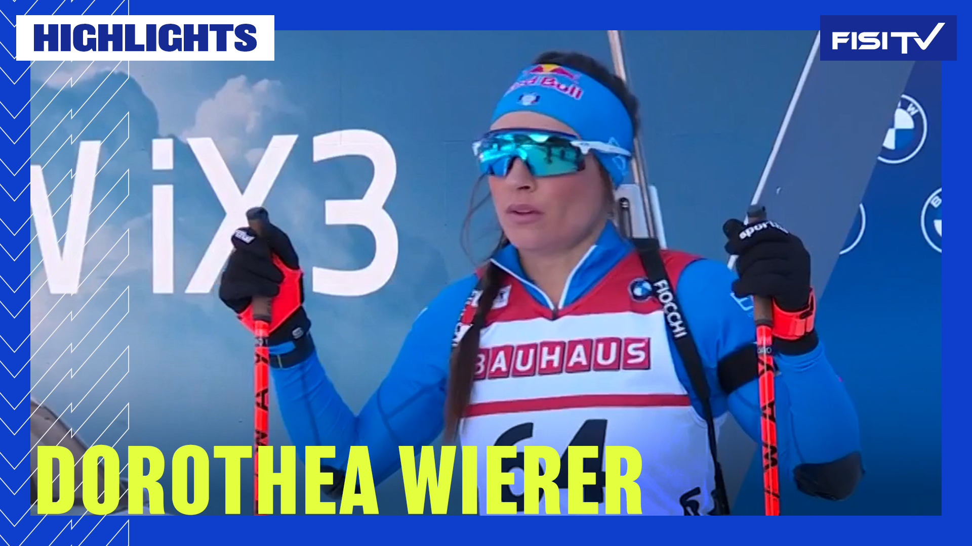 Dorothea Wierer sul podio anche nella sprint a Le Grand Bornand | FISI TV