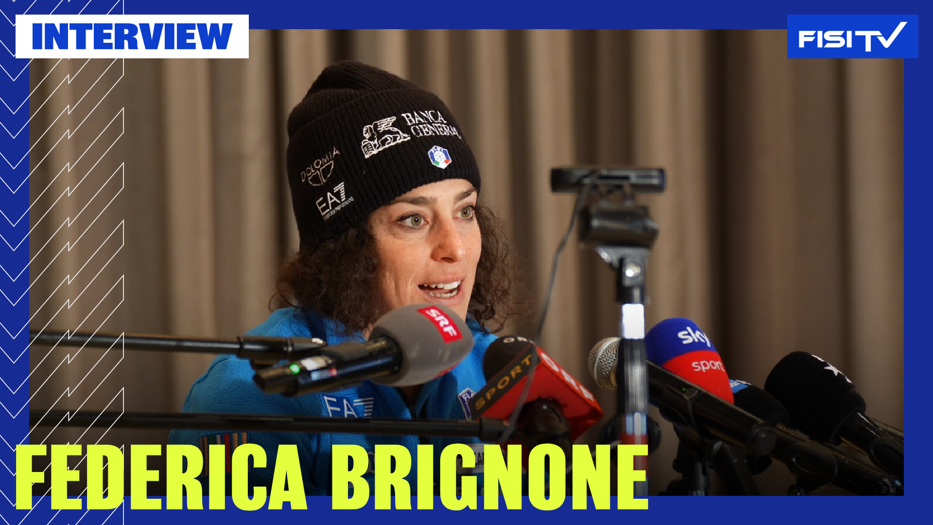 Federica Brignone e il ritorno in pista – Conferenza Stampa | FISI TV
