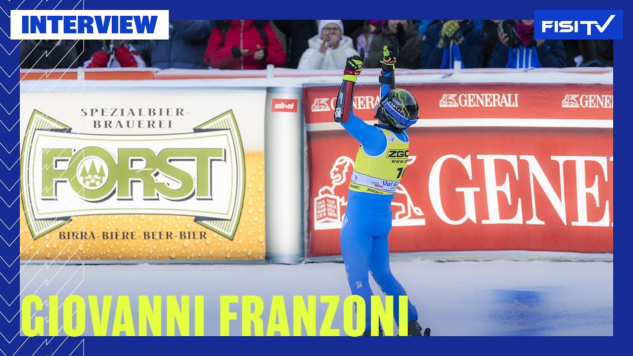 Giovanni Franzoni | “Tutto questo lo voglio dedicare a Matteo” | FISI TV