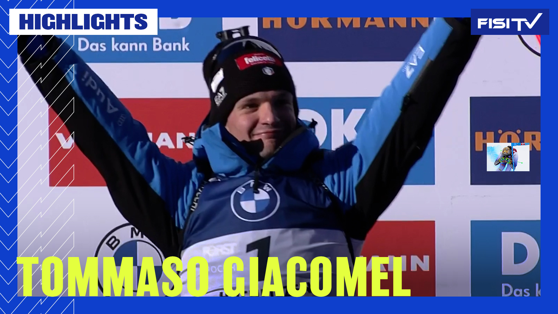 Tommaso Giacomel ancora sul podio ad Hochfilzen | FISI TV