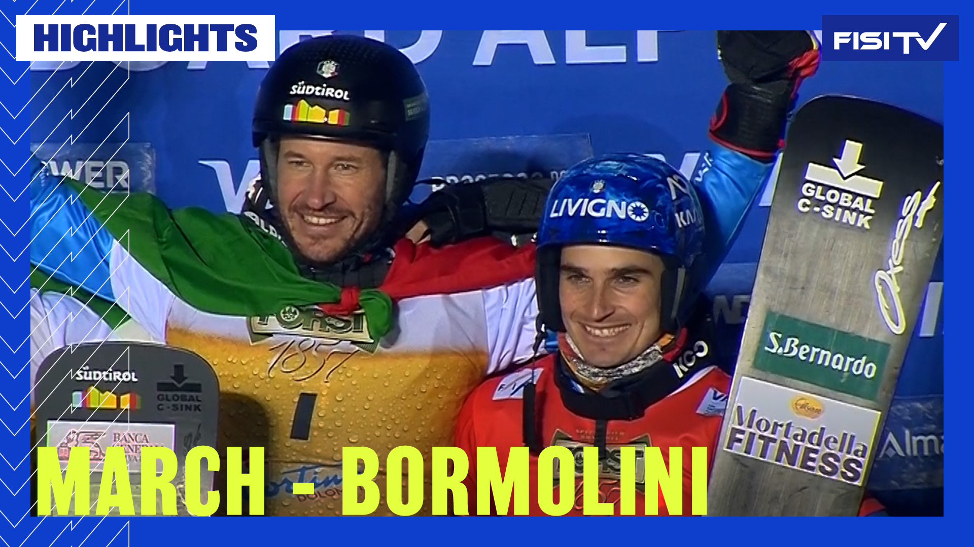 March e Bormolini illuminano il PGS di Cortina | FISI TV