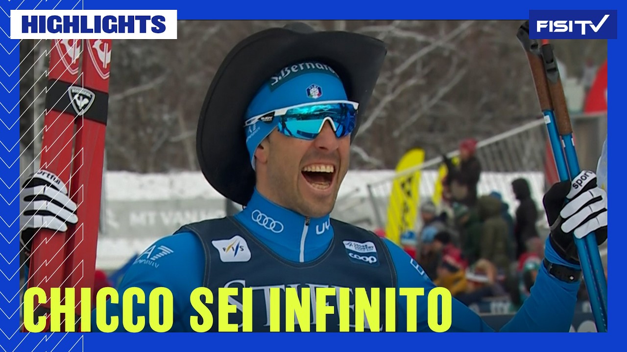 Chicco sei infinito! Pellegrino vince l’ultima sprint della carriera | FISI TV