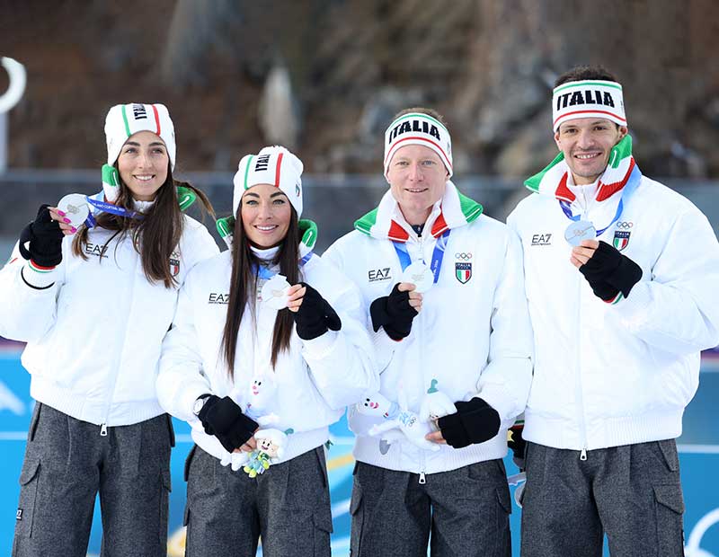 ARGENTO!!! GIACOMEL, HOFER, WIERER E VITTOZZI SCRIVONO LA STORIA NELLA MISTA! ORO FRANCIA